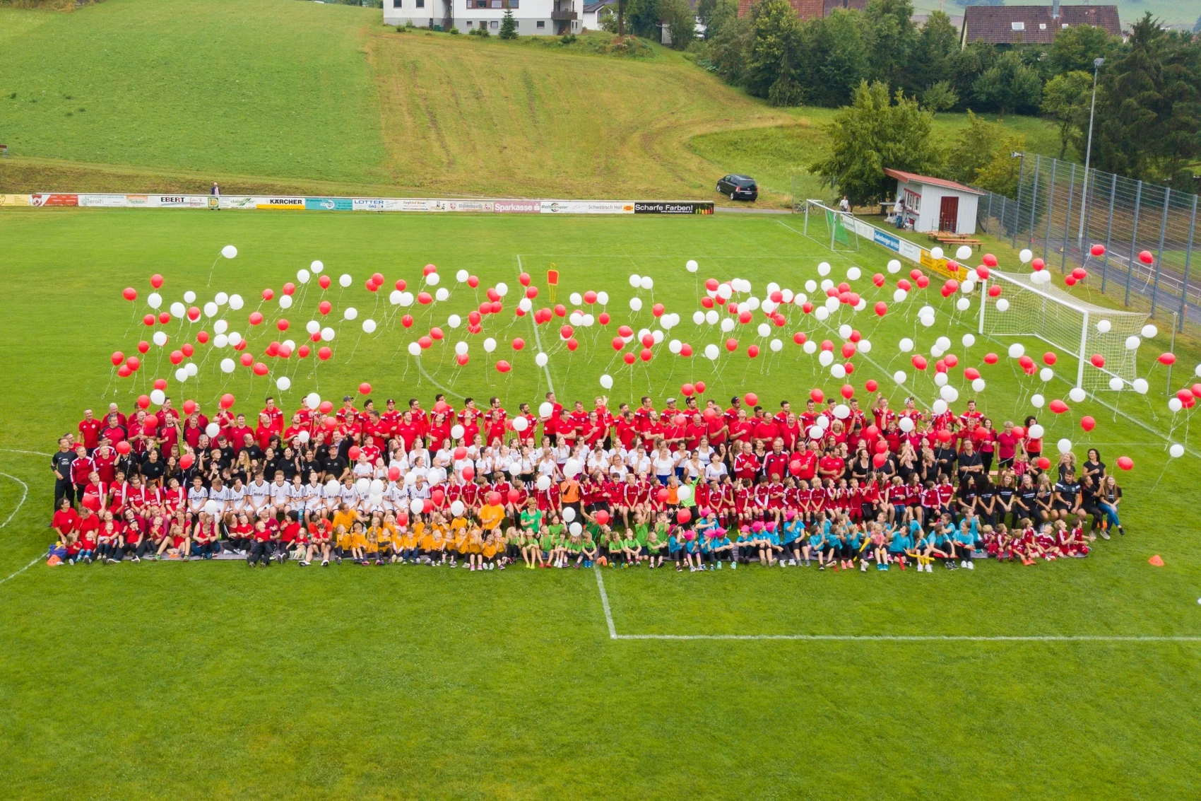 Sportfreunde Bühlerzell 60 Jahre Lutfballons