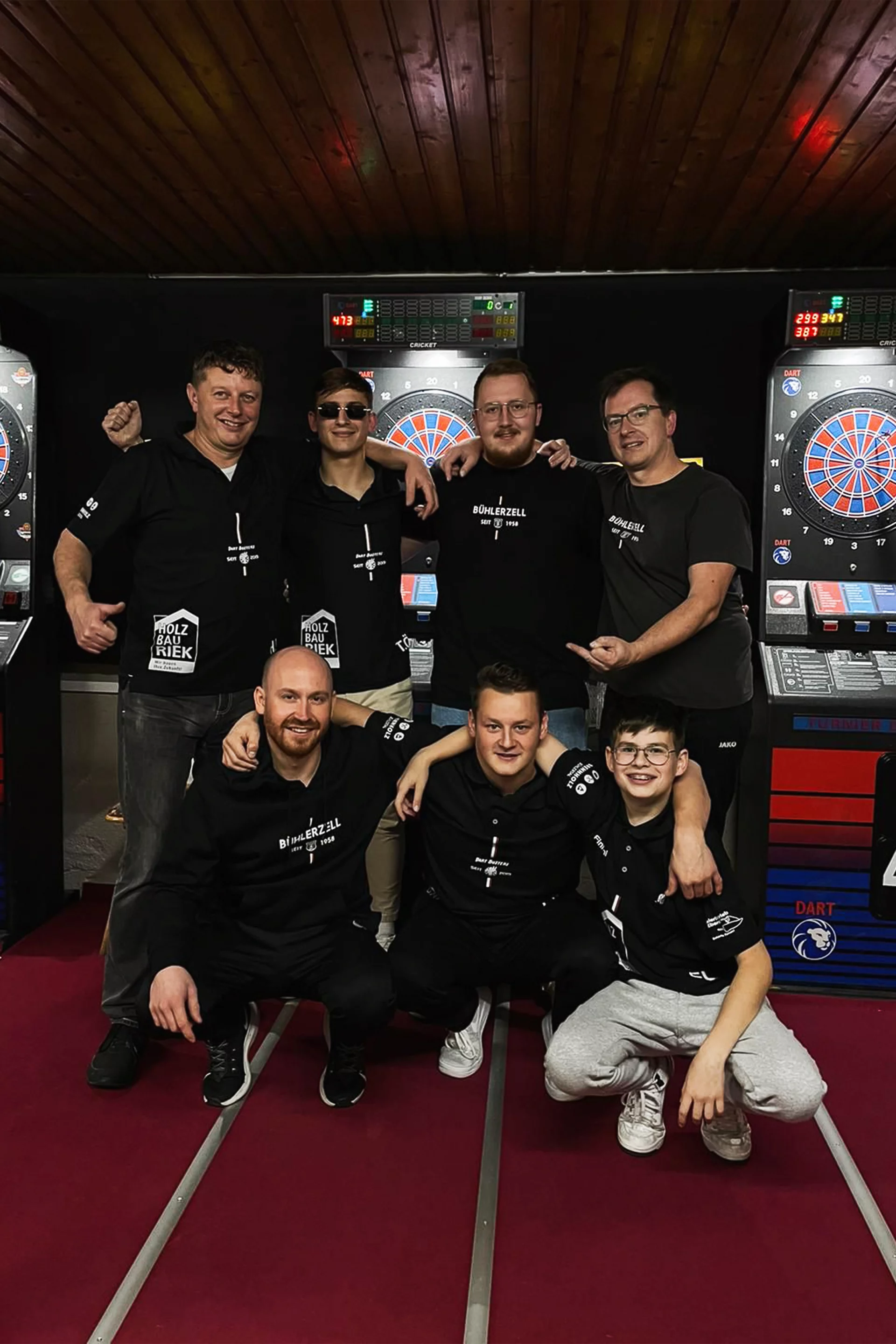 Sportfreunde Bühlerzell Gruppenbild Darts 03